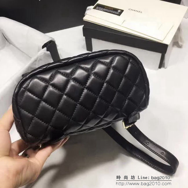 香奈兒CHANEL 中號91121Backpack全羊皮製作雙肩背包 DSC1313
